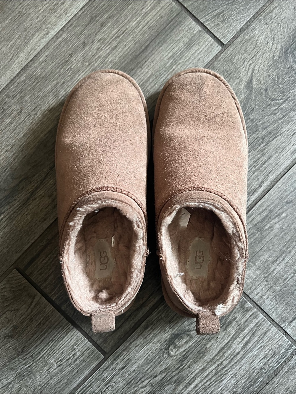 UGG Cozy Suede Slip-Ons